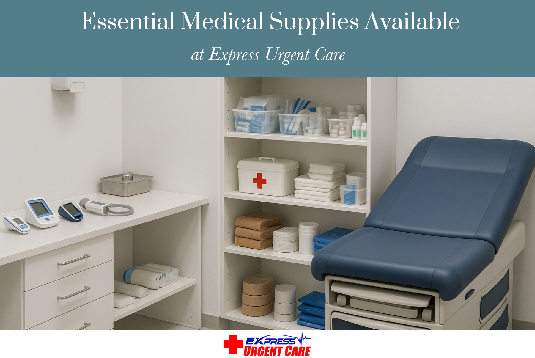 Essential Medical Supplies Available at Express Urgent Care